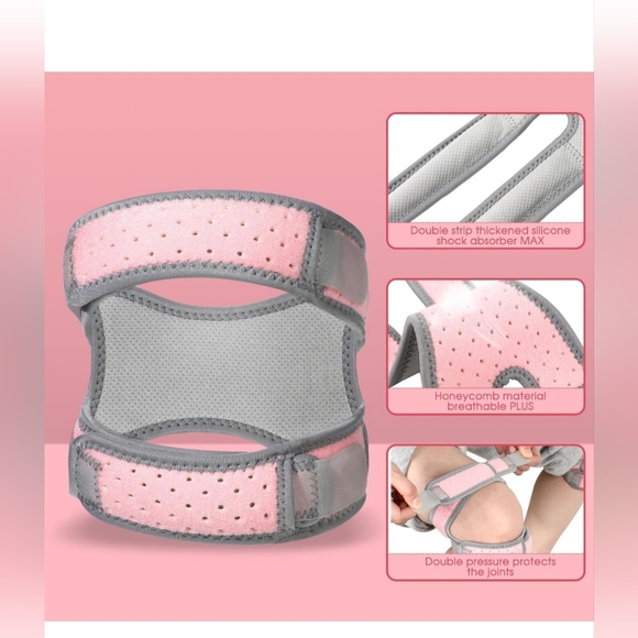 NEW Patellar Tendon Support Strap Adjustable Support Knee Brace - Picture 8 of 10